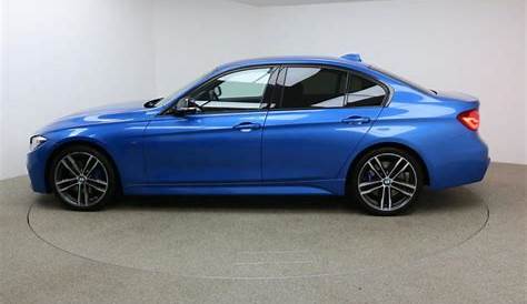 Used 2018 BLUE BMW 3 SERIES Saloon 2.0 320D M SPORT SHADOW EDITION 4d