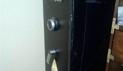 sentry safe manual unlock