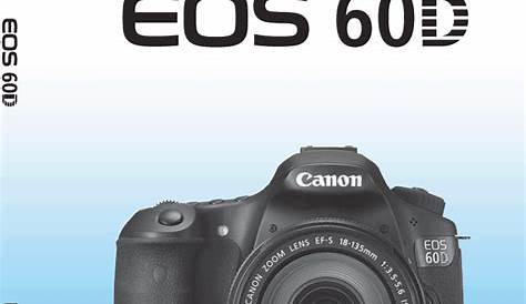 Download the Canon EOS 60D user manual – YLovePhoto