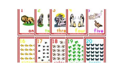 printable number flashcards for toddlers