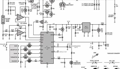 mppt charge controller circuit diagram
