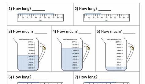 worksheet. Measuring Liquid Volume Worksheet. Worksheet Fun Worksheet