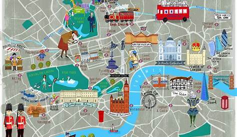 printable tourist map of london