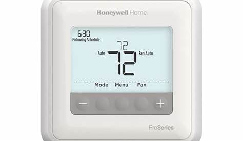 Honeywell Home T4 Pro TH4110U Thermostat - Consumer Reports