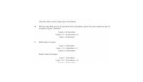 intro to ratios worksheets