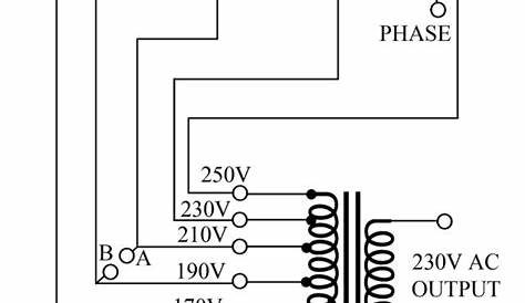 4 relay stabilizer circuit diagram
