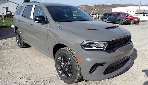 2021 Dodge Durango GT AWD in Destroyer Gray photo #7 - 556756 | All