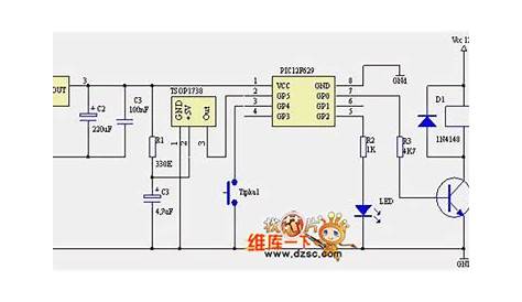 Infrared remote control switch circuit diagram - Basic_Circuit