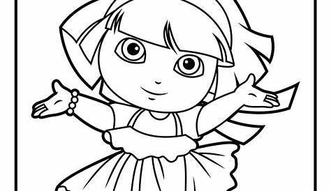 free printable coloring pages dora 2015 | [#] Lunawsome