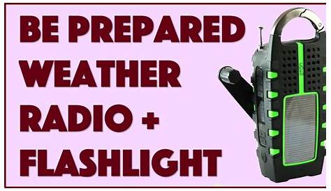 Eton Scorpion II Weather Radio & Flashlight REVIEW - YouTube