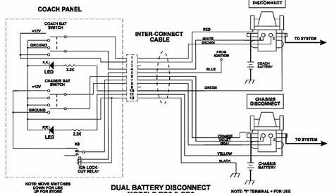 intellitec battery disconnect relay wiring diagram