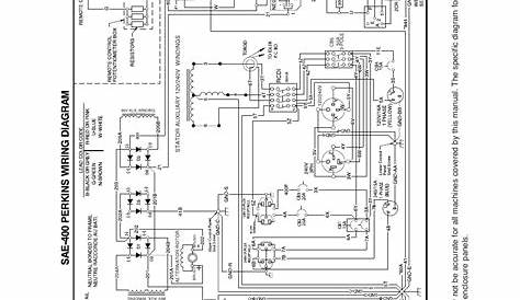 Wiring diagram | Lincoln Electric IM10122 SAE400 User Manual | Page 27 / 60