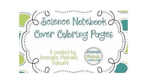 printable science notebook cover