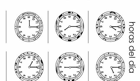 time worksheet spanish | Telling Time | Pinterest | Worksheets, Spanish