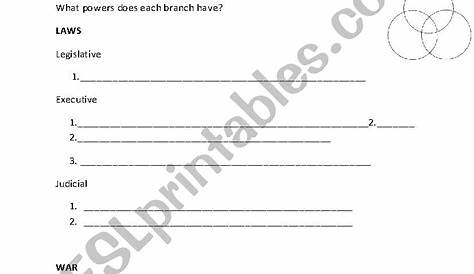 32 Branches Of Government Worksheet - support worksheet