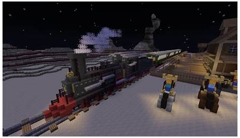 Steam train Minecraft Map