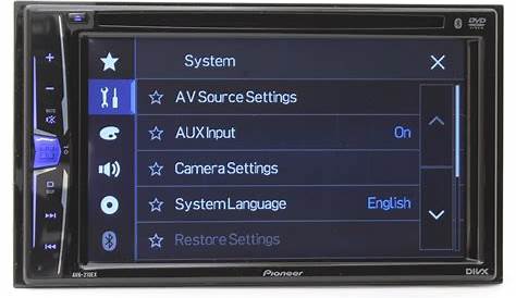 PIONEER AVH-210EX 6.2" TV DVD CD MP3 USB IPOD BLUETOOTH EQUALIZER CAR