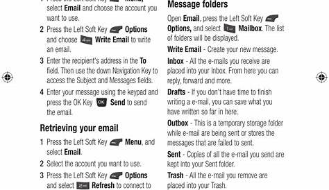 Email | LG LG440G User Manual | Page 32 / 122