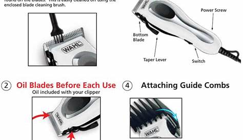 wahl wet dry trimmer manual