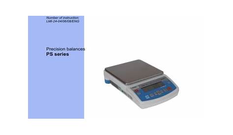 bveiugn scale user manual