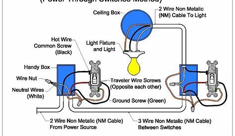 four way switch circuit diagram