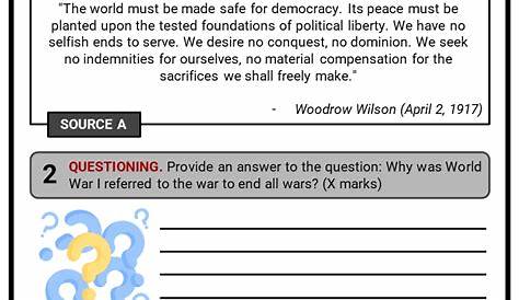 America in World War I Facts, Worksheets, History & Consequences
