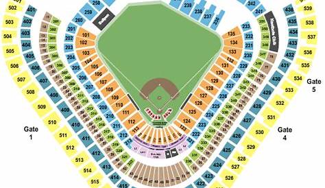 Angel Stadium Seating Chart And Maps - Anaheim