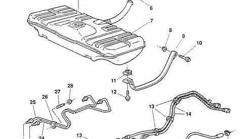 1999 Chevy S10 Fuel Line Diagram - diagramwirings