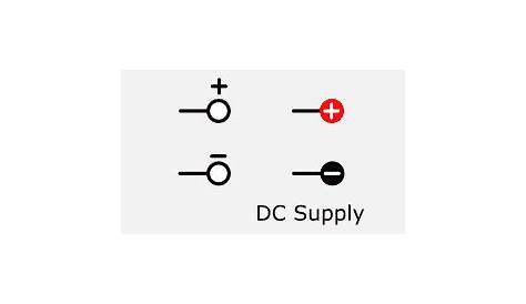 dc power supply schematic symbol