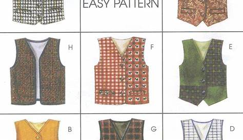 free pattern for vest