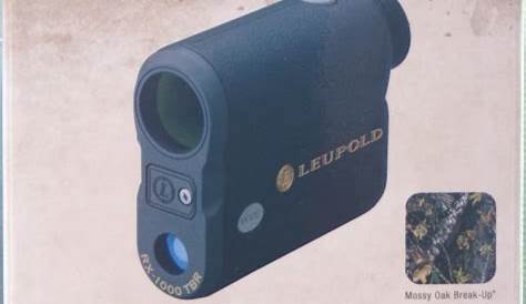 A Real Man's Objective Reviews / Gunsumer Reports: Leupold RX-1000 TBR