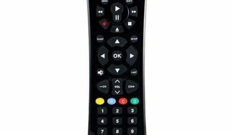 Philips 6 Device Universal Remote Control Black Missing Manual/code