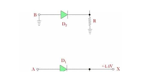 or gate circuit diagram using diode