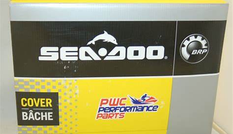 SeaDoo 2002-2006 GTX RXT 4-TEC/DI Black/Gray PWC Cover OEM BRP Sea Doo
