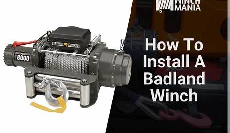 badland winch wiring kit