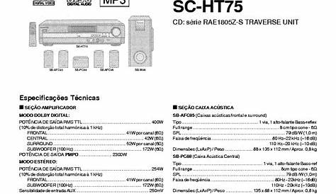 panasonic scht330 user manual