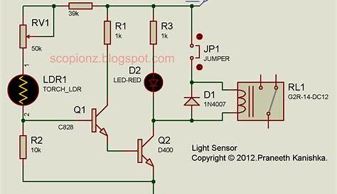 automatic light sensor circuit