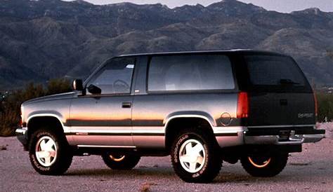 Chevrolet Tahoe 1990 - amazing photo gallery, some information and