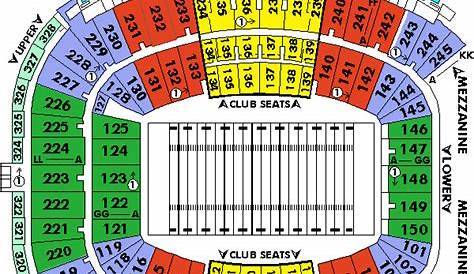 Seating Chart – Jacksonville Jaguars Tickets