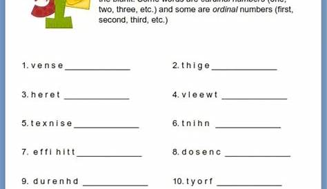 Fun Number Spelling Practice