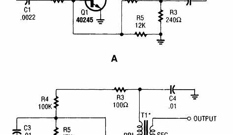buffer amplifier circuit diagram