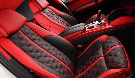 Crazy Interior for BMW X6 from TOPCAR - red and black grey shifter
