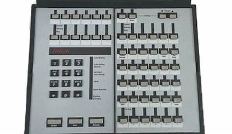 avaya 302d attendant console manual