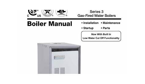 Weil-McLain CGa Gas Boiler Series 3 Residential Manual | Manualzz
