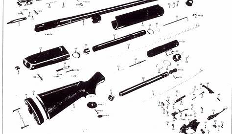 Winchester Model 12 Parts Diagram - Free Wiring Diagram