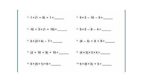 Learning kids blog: Printable Math Worksheets For Six Order Of