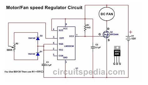 circuit diagram of fan