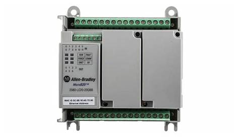 2080-LC20-20QBB | Controlador lógico Allen Bradley Micro820, 12