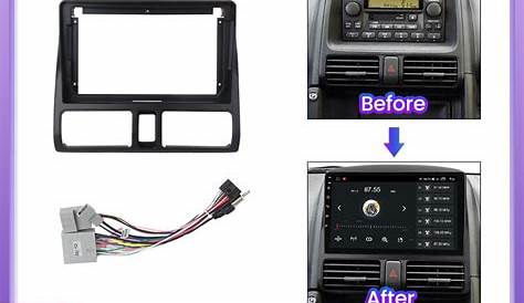 Android Car multimedia player Frame Cable For Honda CRV 2002 2003 2004
