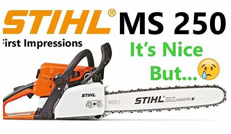 stihl ms250 manual